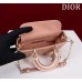 Dior Lady D-Joy super mini 16.5*10*6cm pink