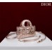 Dior Lady D-Joy super mini 16.5*10*6cm pink