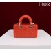 Dior Lady D-Joy super mini 16.5*10*6cm red