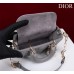 Dior Lady D-Joy super mini 16.5*10*6cm grey