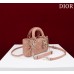 Dior Lady D-Joy super mini 16.5*10*6cm pink