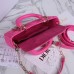 Dior Lady D-Joy lambskin pink 22.5*12*6cm medium