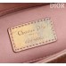 Dior Lady D-Joy lambskin pink 22.5*12*6cm medium