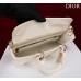 Dior Lady D-Joy patent white 22.5*12*6cm medium