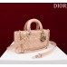 Dior Lady D-Joy patent pink 22.5*12*6cm medium