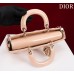 Dior Lady D-Joy patent pink 22.5*12*6cm medium