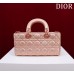 Dior Lady D-Joy lambskin pink 26 x 13.5 x 5cm 