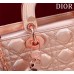 Dior Lady D-Joy lambskin pink 26 x 13.5 x 5cm 