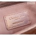 Dior Lady D-Joy lambskin pink 26 x 13.5 x 5cm 