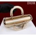 Dior Lady D-Joy lambskin pink 26 x 13.5 x 5cm 