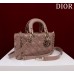 Dior Lady D-Joy lambskin pink 26 x 13.5 x 5cm 