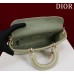 Dior Lady D-Joy lambskin green 26 x 13.5 x 5cm 