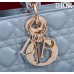 Dior Lady D-Joy lambskin blue 26 x 13.5 x 5cm 