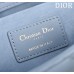 Dior Lady D-Joy lambskin blue 26 x 13.5 x 5cm 