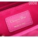 Dior Lady D-Joy lambskin red 26 x 13.5 x 5cm 