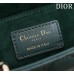 Dior Lady D-Joy lambskin green 26 x 13.5 x 5cm 