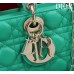 Dior Lady D-Joy lambskin green 26 x 13.5 x 5cm 