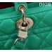 Dior Lady D-Joy lambskin green 26 x 13.5 x 5cm 