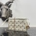 Dior Lady Dior Milly mini lambskin 19 x 13 x 5cm whtie