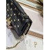 Dior Lady Dior pouch pearl black 21 x 11.5 x 4.5cm