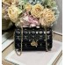 Dior Lady Dior pouch pearl black 21 x 11.5 x 4.5cm