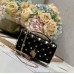 Dior Lady Dior pouch pearl black 21 x 11.5 x 4.5cm