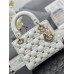 Dior Lady Dior butterfly stud 20 x 17 x 8cm whtie