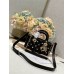 Dior Lady Dior D-joy 22 x 12 x 6 cm black lambskin