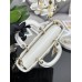 Dior Lady D-Joy 26*13.5*5cm lambskin white