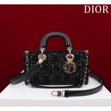 Dior Lady-Joy 26*13.5*5cm black 