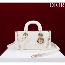 Dior Lady D-Joy 26*13.5*5cm white