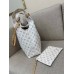 Louis Vuitton ATLANTIS M24409 white 34x34x13.5cm