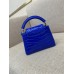 Louis Vuitton Capucines Mini M48865 21x14x8cm blue 