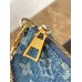 Louis Vuitton M82960 Mini Pochette  Accessories  Denim 4.5 x 9.5 x 4.0 cm