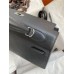 Hermes Kelly 32cm Epsom black silver