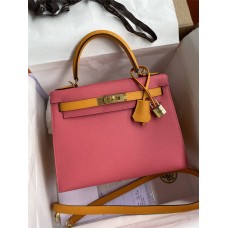 Hermes Kelly 32cm Epsom red gold