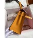 Hermes Kelly 32cm Epsom red gold