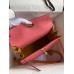 Hermes Kelly 32cm Epsom red gold