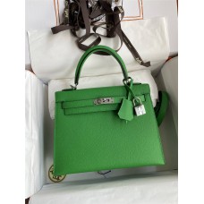 Hermes Kelly 25cm Epsom green