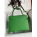 Hermes Kelly 25cm Epsom green