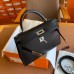 Hermes kelly mini 2 goat leather 19cm