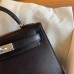 Hermes kelly mini 2 goat leather 19cm