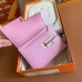 Hermes verrou  mini goat leather