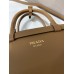 Prada 1BA418 Saffiano 28x18x10.5cm yellow