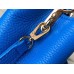 Louis Vuitton  N82904/M48865 Capucines 21 * 14  * 8  cm blue