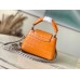 Louis Vuitton  N48865 Capucines Mini 16 * 11 *6.5  cm orange