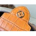 Louis Vuitton  N48865 Capucines Mini 16 * 11 *6.5  cm orange