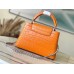 Louis Vuitton  N48865 Capucines  27 * 18  * 9  cm orange