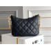 Chanel Hobo lambskin black 19x24x5cm