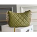 Chanel Hobo lambskin green 19x24x5cm